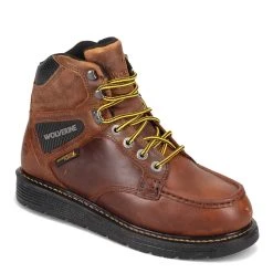 Men's Wolverine Boots, Hellcat Ultraspring Moc Toe Wedge 6in Work Boot