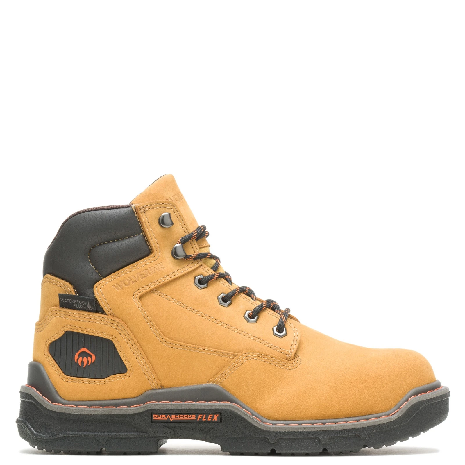 Men's Wolverine Boots, Raider Durashocks 6in WP Work Boot - Image 2