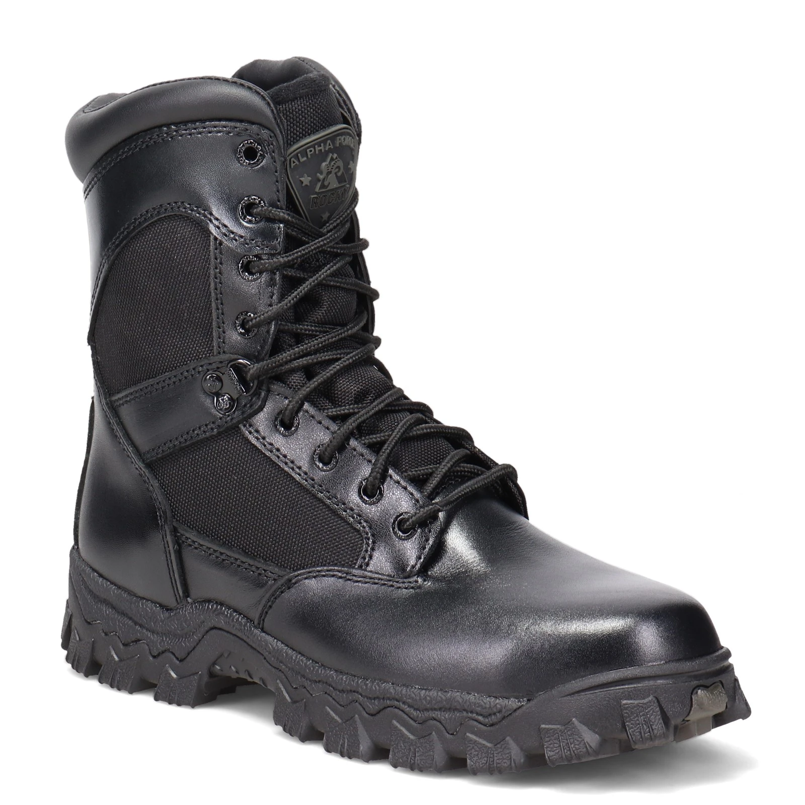 Men's Rocky, Alpha Force Waterproof Zip Work Boot