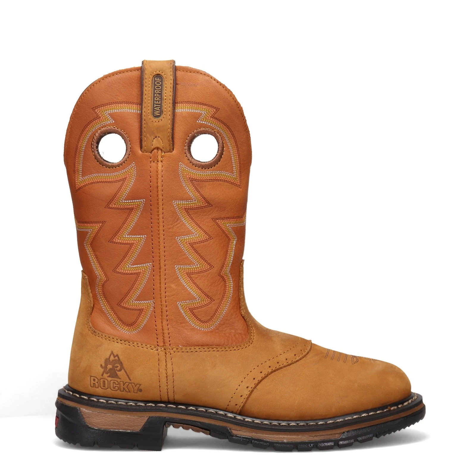 Men's Rocky, Original Ride Branson Saddle Roper Western Boot - Image 2