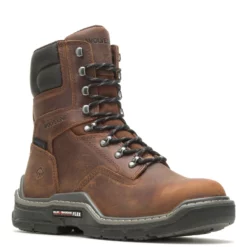Men's Wolverine Boots, Raider Durashocks 8in WP Work Boot