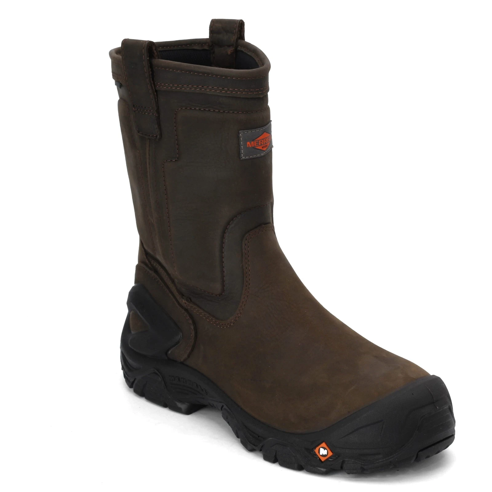 Men's Merrell Work, Strongfield Waterproof Comp Toe Work Boot - Wide Width