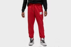 Jordan Essential Fleece Sweatpants (Fire Red/Fire Red)