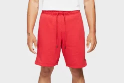 Jordan Essentials Fleece Shorts (Gym Red/Gym Red)