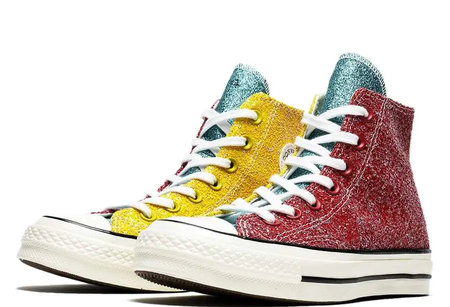 Converse X JW Anderson Chuck Taylor 70s Hi 'Glitter Pack' Yellow (2019)